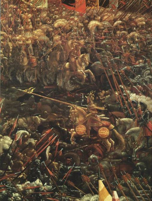 Η μάχη της Ισσού- πίνακας του Altdorfer 1529 πνακοθήκη Μονάχου