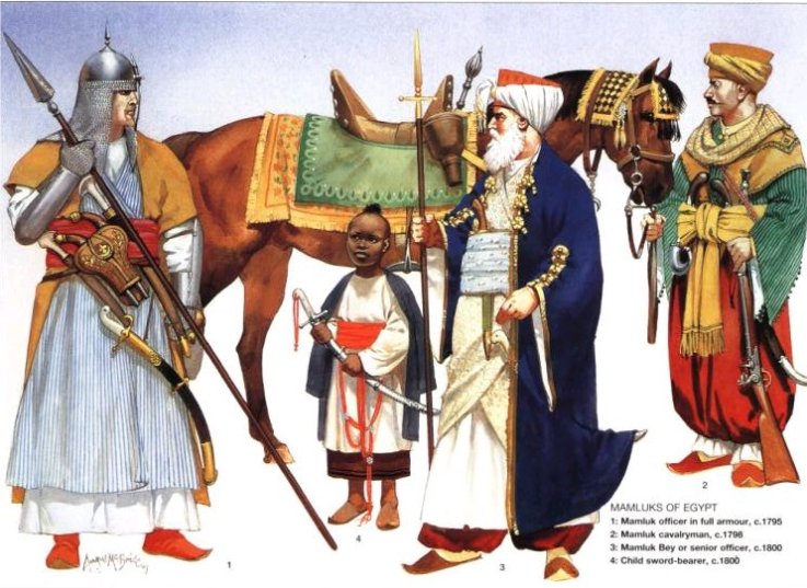Αιγύπτιοι Μαμελούκοι στρατιώτες