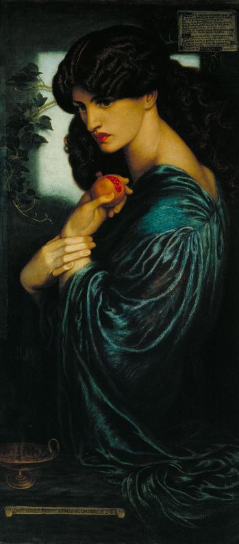 Προσερπίνα_έργο του Gabriel_Rossetti_