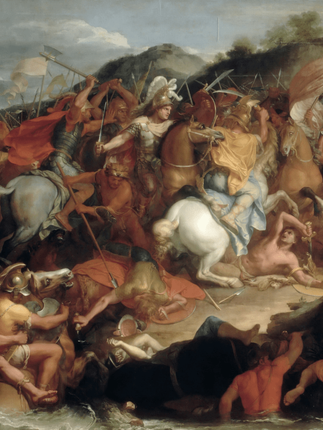 Η μάχη του Γρανικού_πίνακας του Charles_Le_Brun,_1665