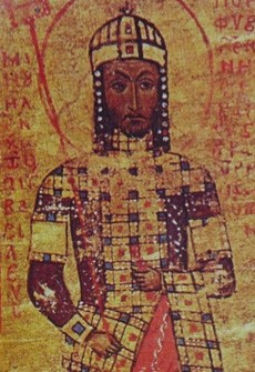Aυτοκράτωρ Μανουήλ Α’ Κομνηνός (1143-1180)_μικρογραφία χειρογράφου_Βιβλιοθήκη Βατικανού_Ρώμη
