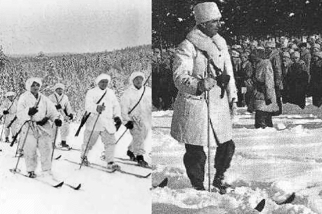 Finnish ski patrol the invisible enemy