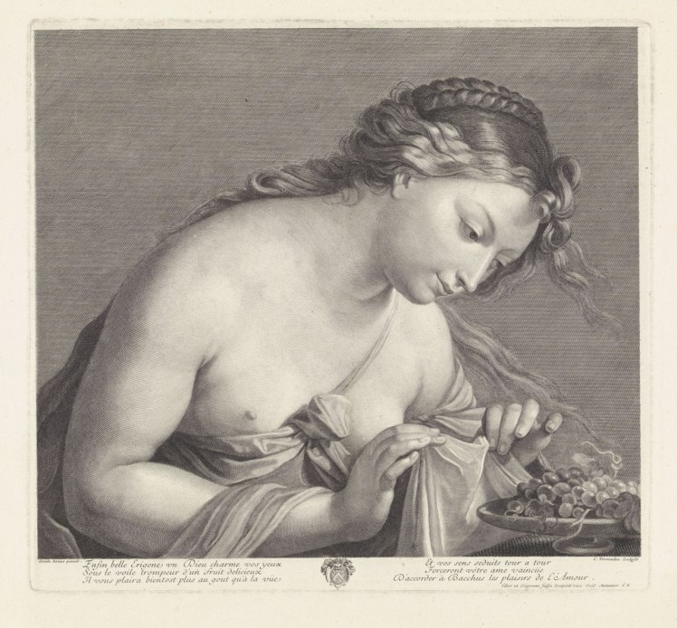 Ηριγόνη Cornelis Martinus Vermeulen, 1654 - 1709 Άμστερνταμ, Rijksmuseum, RP-P-OB-15.711 Ψηφίδες για την Ελληνική Γλώσσα URL [http://www.greek-language.gr/digitalResources/ancient_greek/mythology/lexicon/metamorfoseis/page_098.html]